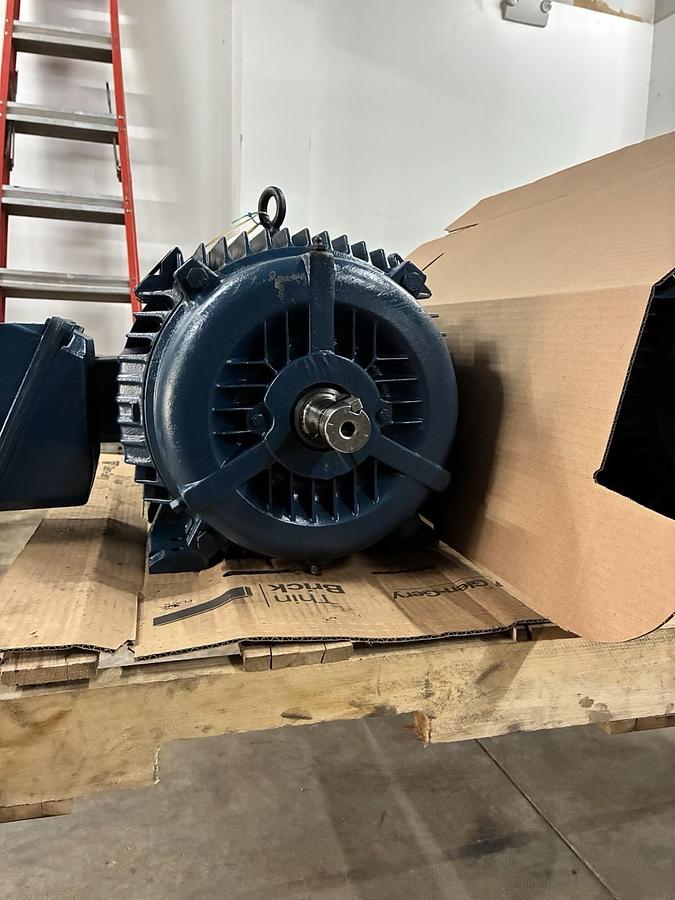 Used SIEMENS,RGZEESD,CHEMICAL DUTY INDUCTION MOTOR 30HP 1775RPM 286TS 3PH