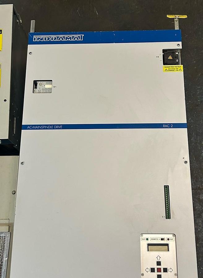 Used BOSCH INDRAMAT,RAC2.2-250-460-A00-W1,SERVO SPINDLE DRIVE CONTROLLER