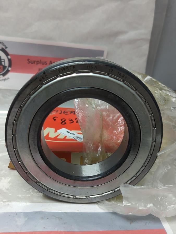 MRC,219SFF,DEEP GROOVE BALL BEARING NOS