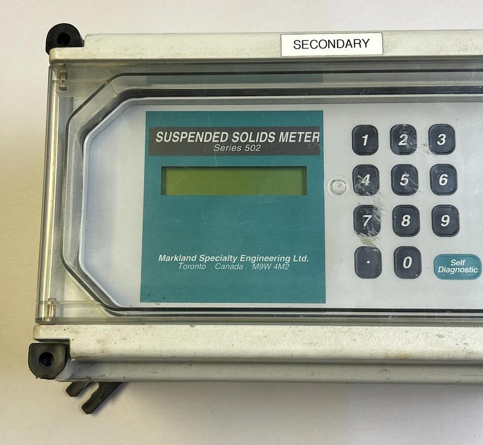 Used MARKLAND SPECIALITY ENGINEERING,M9W4M2,SUSPENDED SOLIDS METER