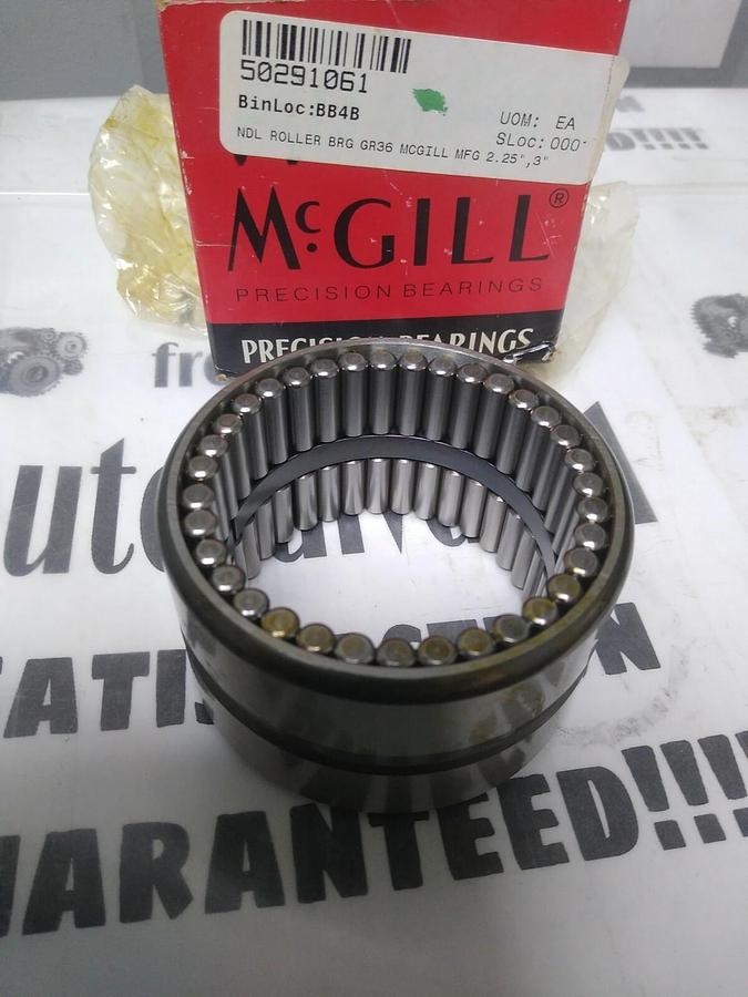 MCGILL GUIDEROL,GR-36,NEEDLE ROLLER BEARING NOS