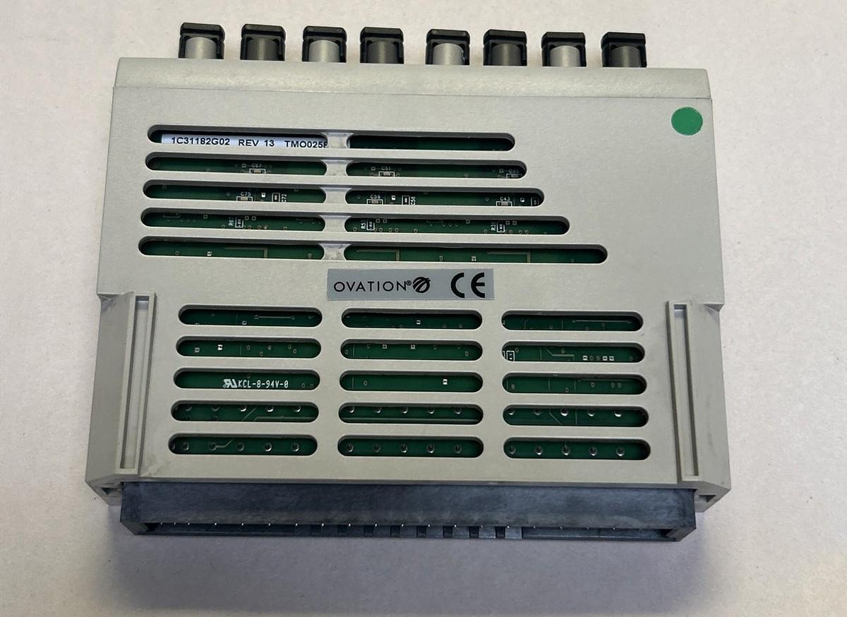 Used OVATION,1C31181G02,REMOTE I/O MAU MODULE