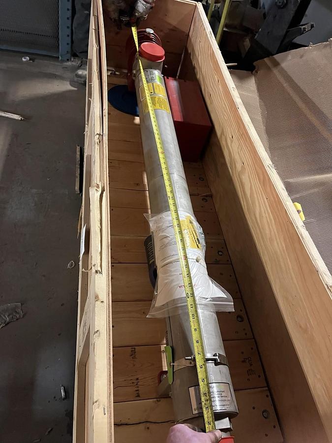 Used TONKAFLO,SS24012EK,SS WATER PUMP 3"X4" 230 GPM Shaft 1-5/8” Dia X 2.75”