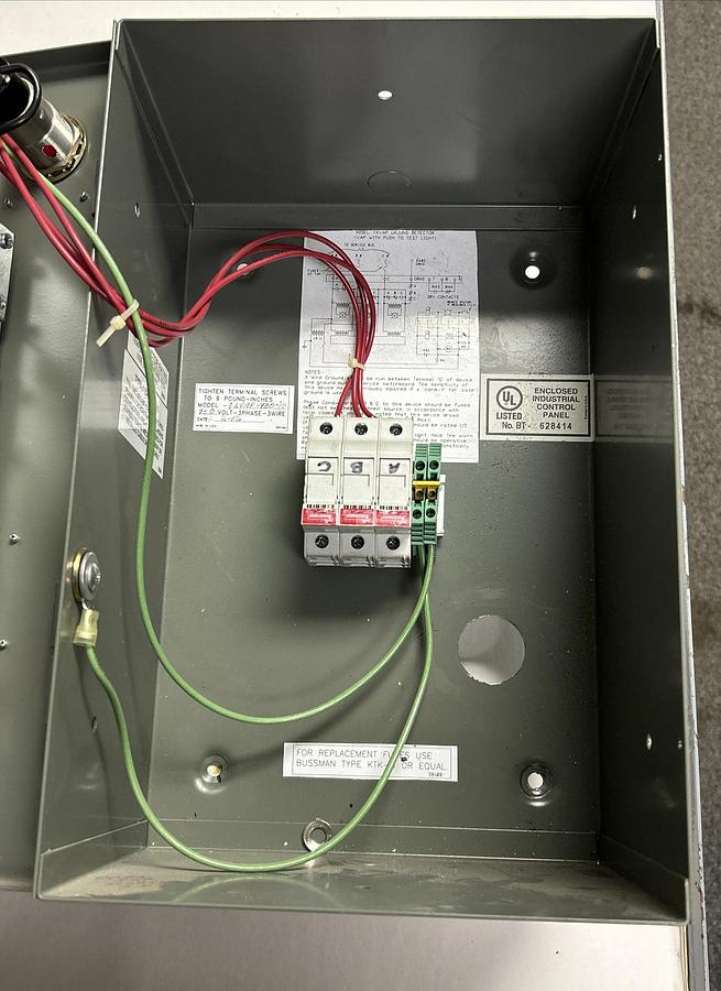 Used ERICKSON,YXVAP-480,FIRE ALARM 480V .09A