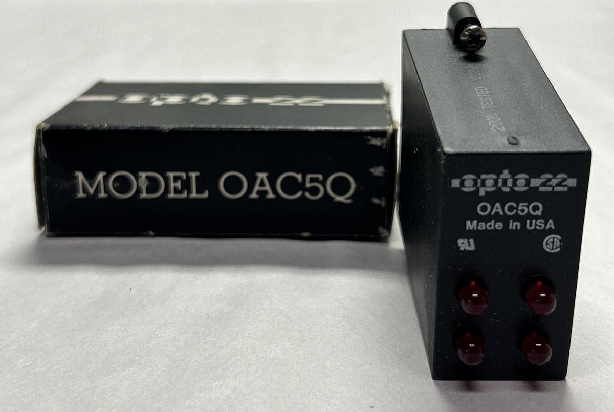 Used OPTO 22,OAC5Q,DC RELAY INPUT MODULE NEW
