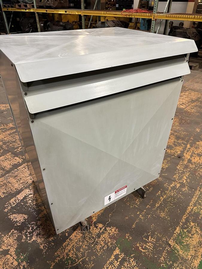 Used Hammond,D175JCUB1TH,Transformer 175KVA HV 460V-LV 230Y/133V,3PH