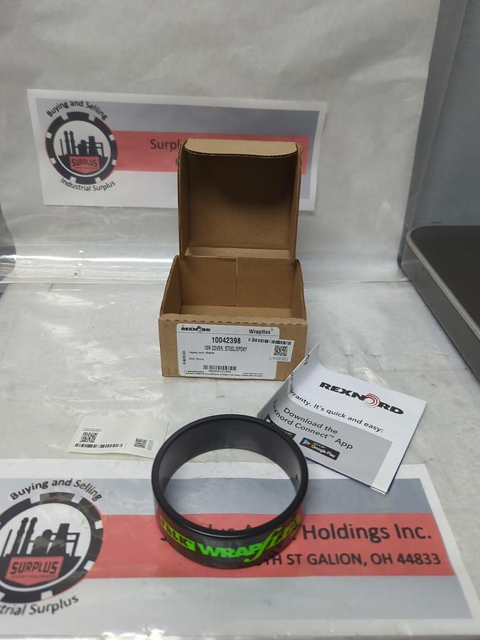 REXNORD,10042398,WRAPFLEX 10R COVER STEEL-EPOXY NOS
