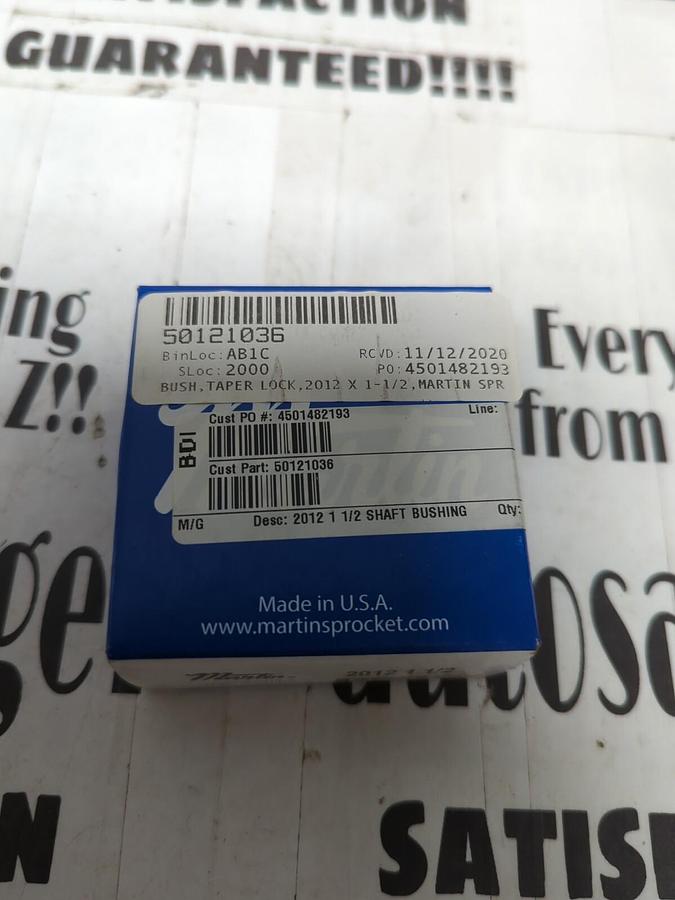 MARTIN,2012 1-1/2,TAPER BUSHING NOS