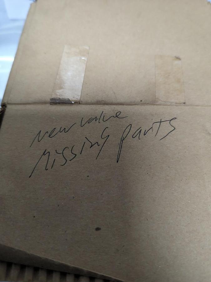 Used AQUAMATIC,V42C-0001-2000,CAST DIAPHRAGM VALVE 1 INCH MISSING PARTS PRE-OWNED