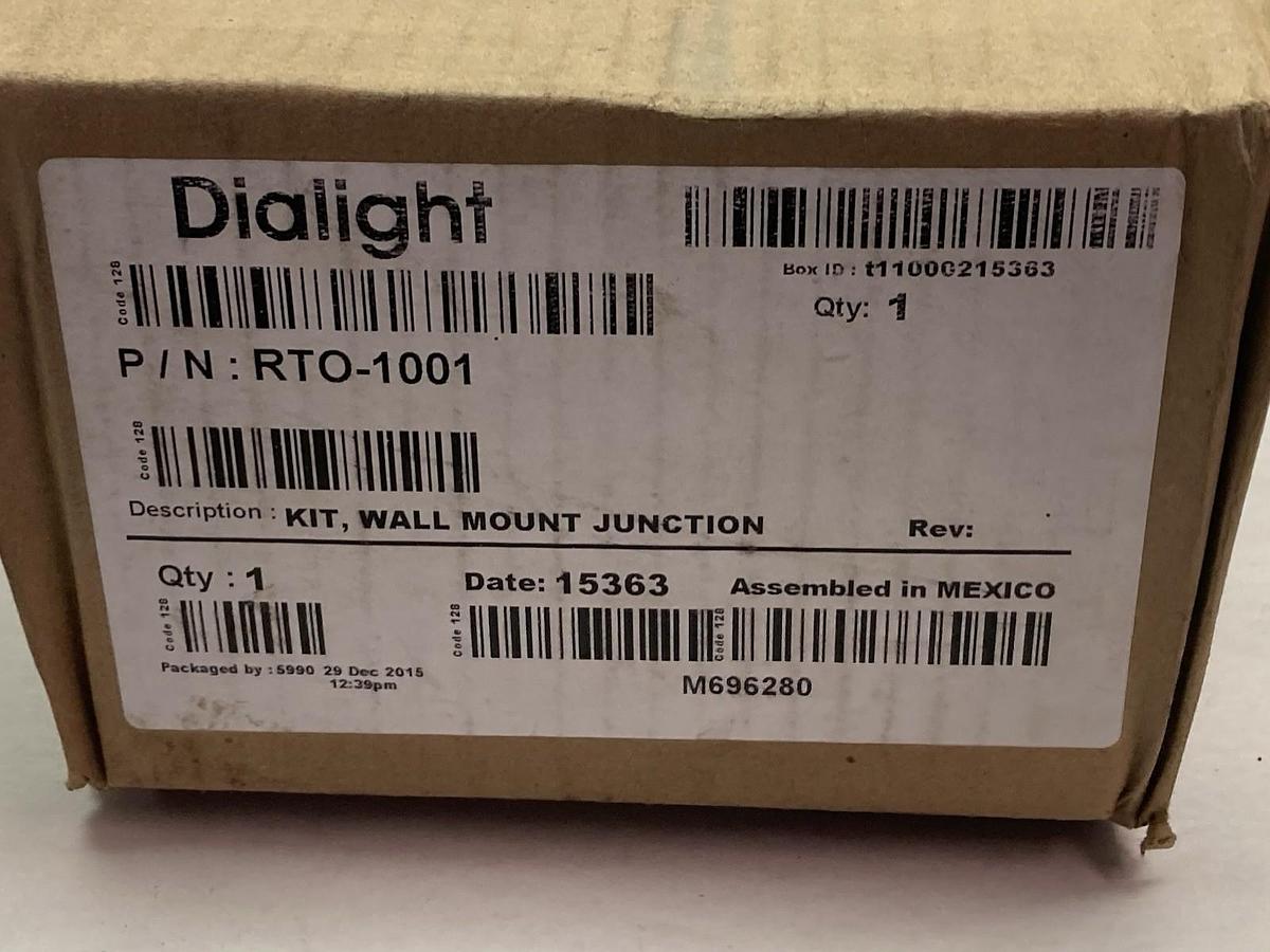 Used Dialight,RTO-1001,Wall-Mount Junction Box
