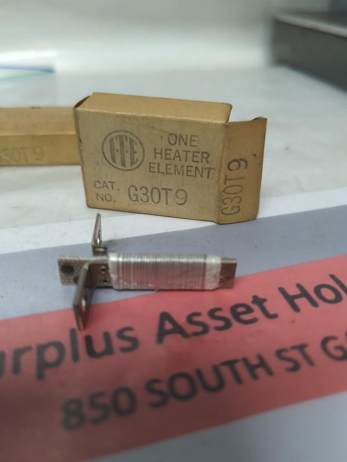 ITE,G30T9,OVERLOAD HEATER ELEMENT LOT OF 4 NOS
