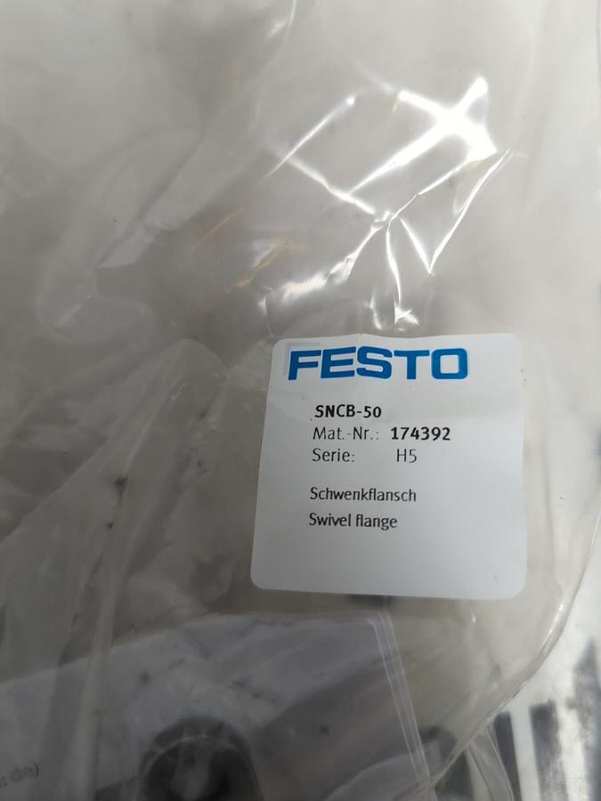Used FESTO,SNCB-50 174392,SWIVEL FLANGE KIT NEW