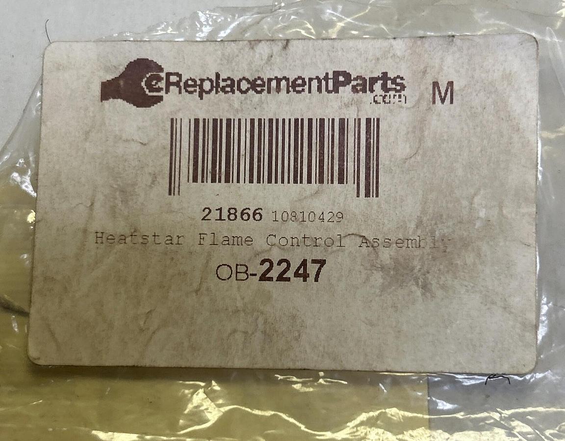 HEATSTAR,OB-2247,FLAME CONTROL ASSEMBLY NOS
