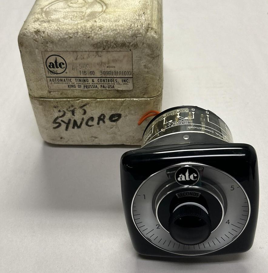 ATC,305B101A10XX,ELECTRONIC TIMER NOS