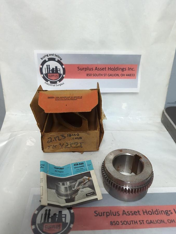 FALK,1015G,FLEX HUB SIZE 2.123 NOS