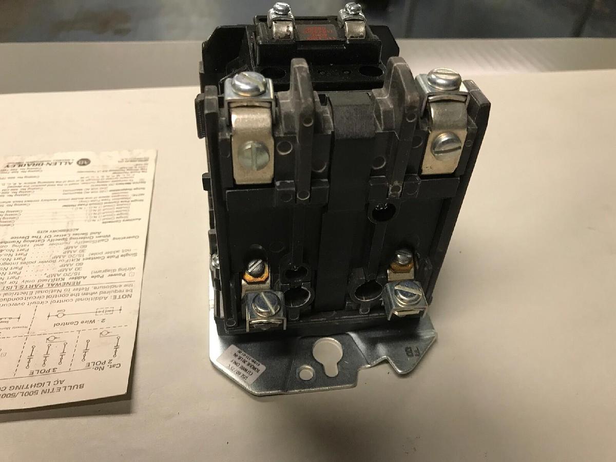 Allen Bradley,500L-BOD92,AC Lighting Contactor 30A 115V NEW