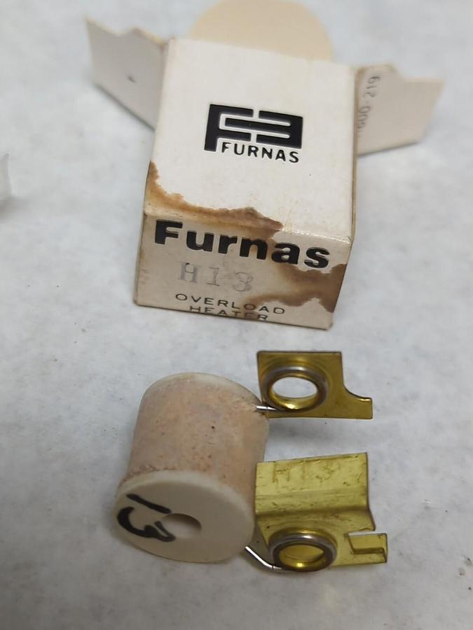 FURNAS,H13,THERMAL OVERLOAD HEATER ELEMENT LOT OF 4 NOS