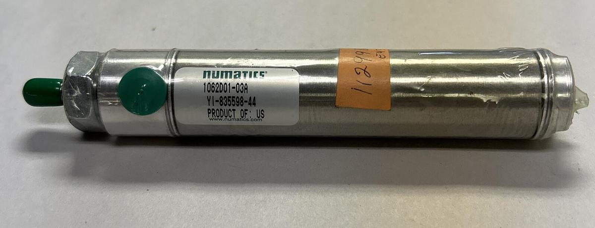 Used NUMATICS,1062D01-03A,PNEUMATIC CYLINDER NEW