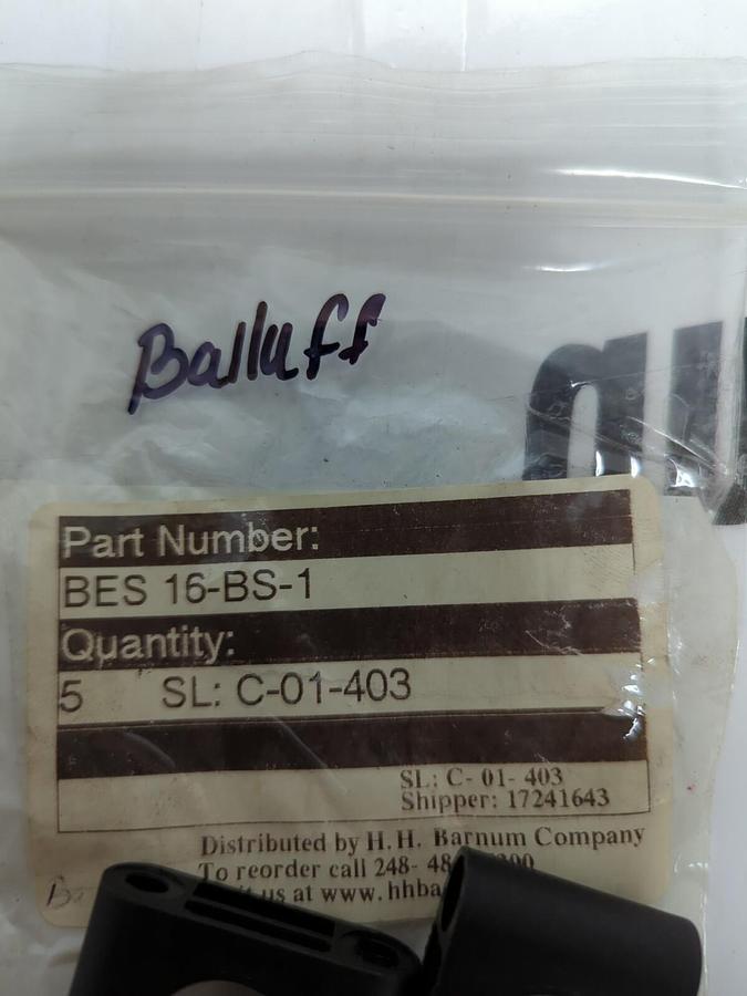 BALLUFF,BES-16-BS-1,MOUNTING BRACKET LOT OF 5 NOS