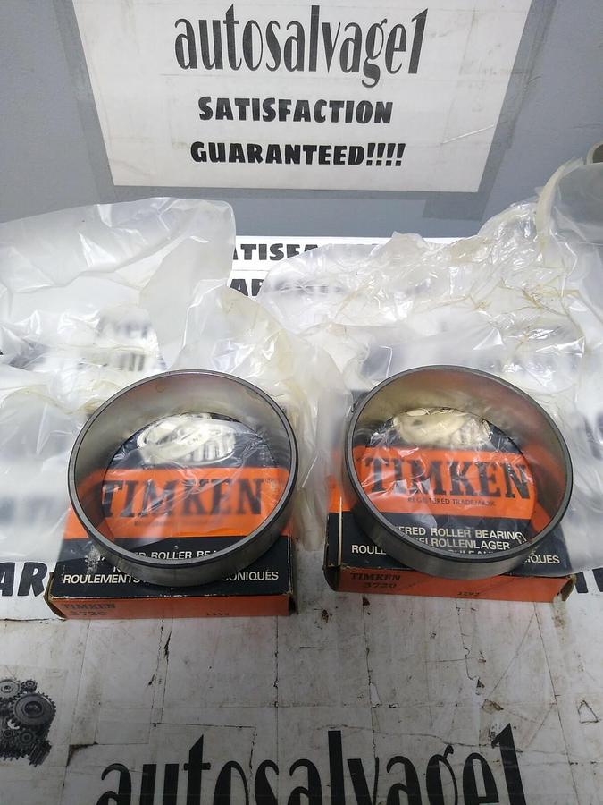 TIMKEN,3720,ROLLER BEARING CUP LOT OF 2 NOS