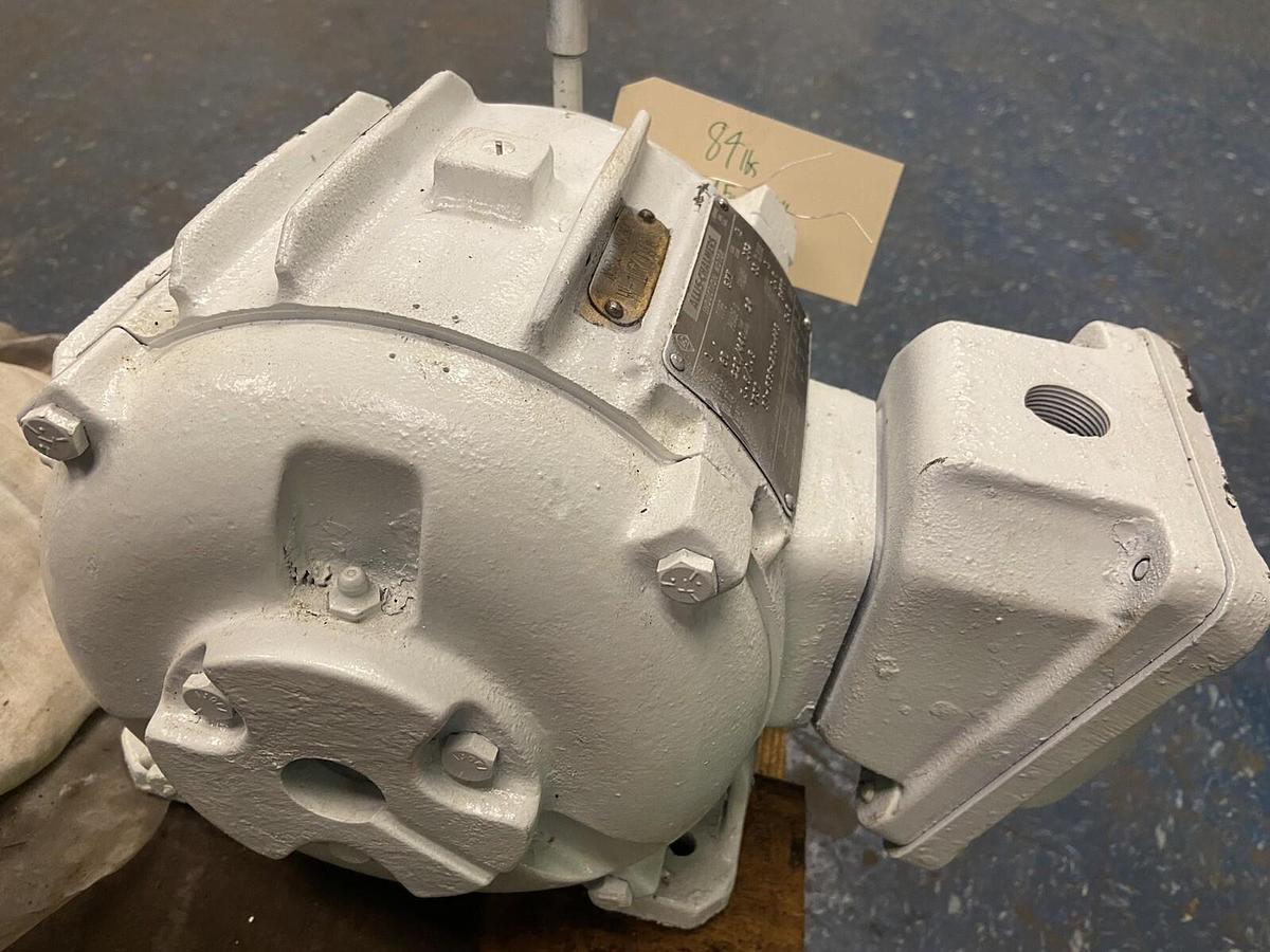 Used Allis Chalmers,GKK,1Hp Induction Motor 1730RPM 220/440V Frame 182