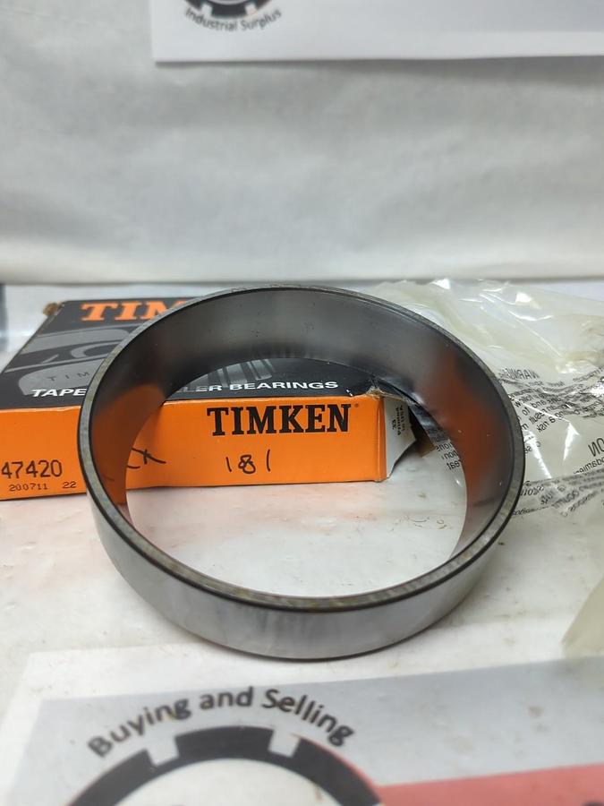 TIMKEN,47420,ROLLER BEARING CUP NOS