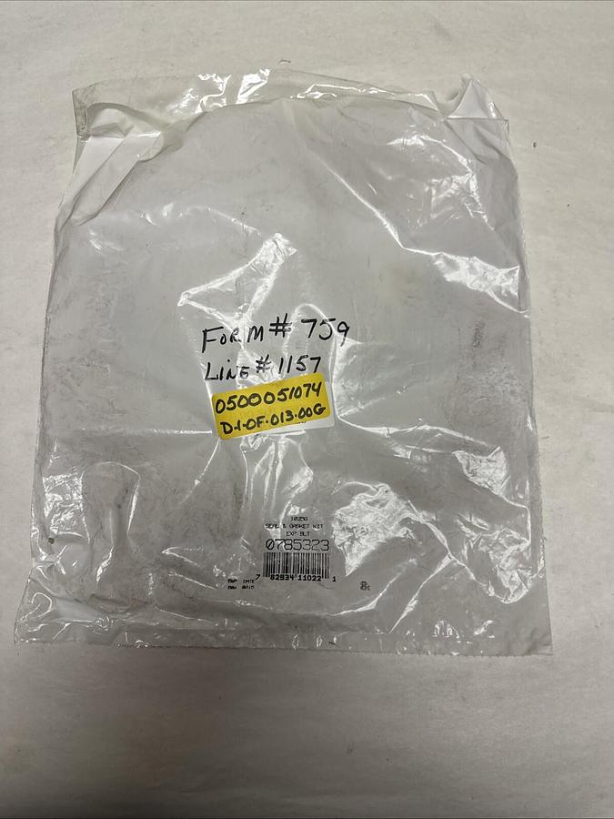 Used Unbranded,0785323,Seal And Gasket Kit