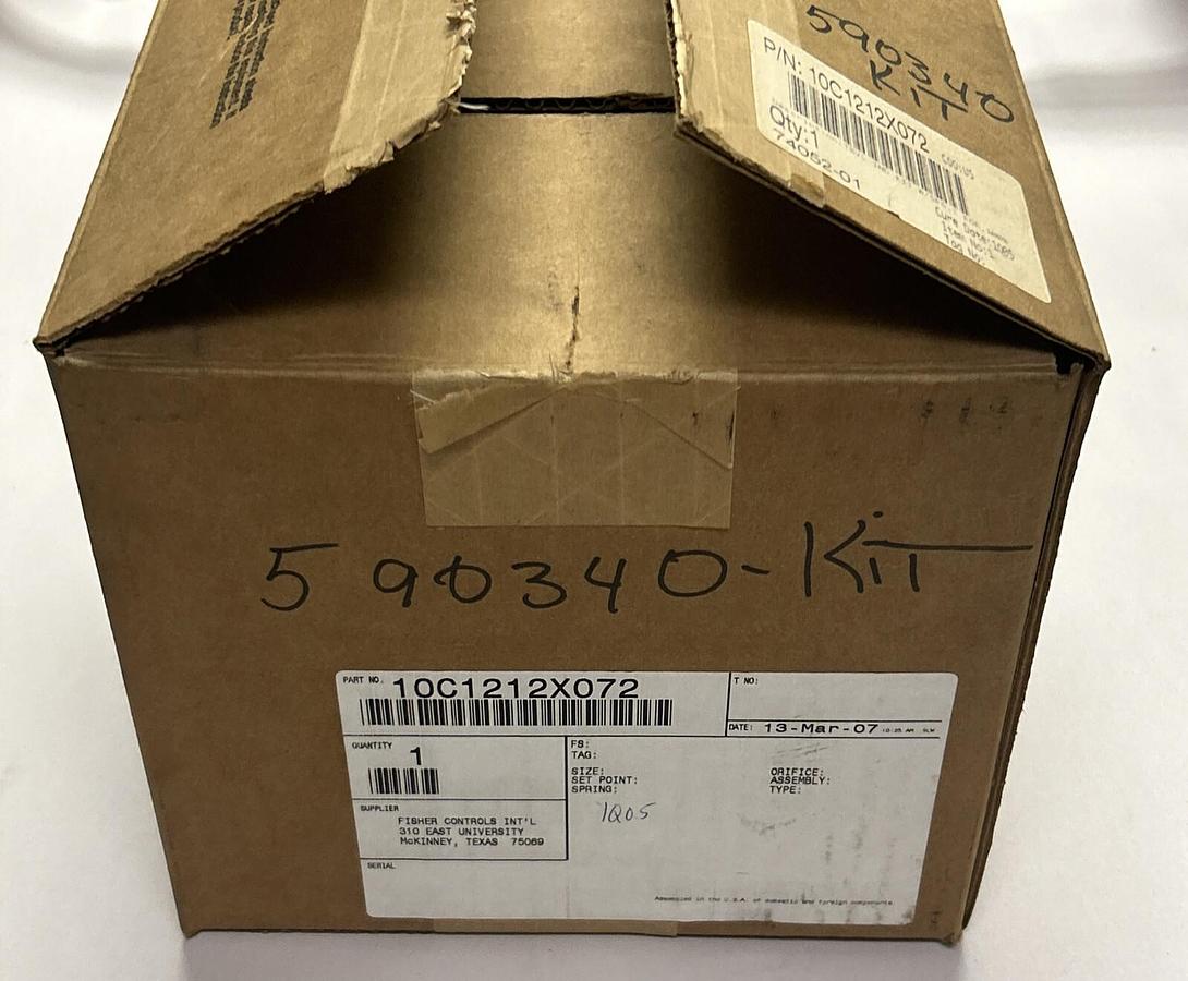 Used FISHER CONTROLS,10C1212X032,KIT NEW