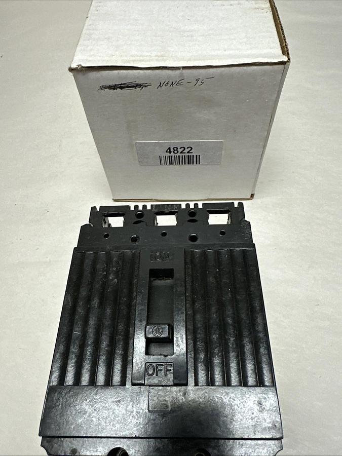 Used GE,TEF136015,15 Amp 3 Pole Molded Circuit Breaker