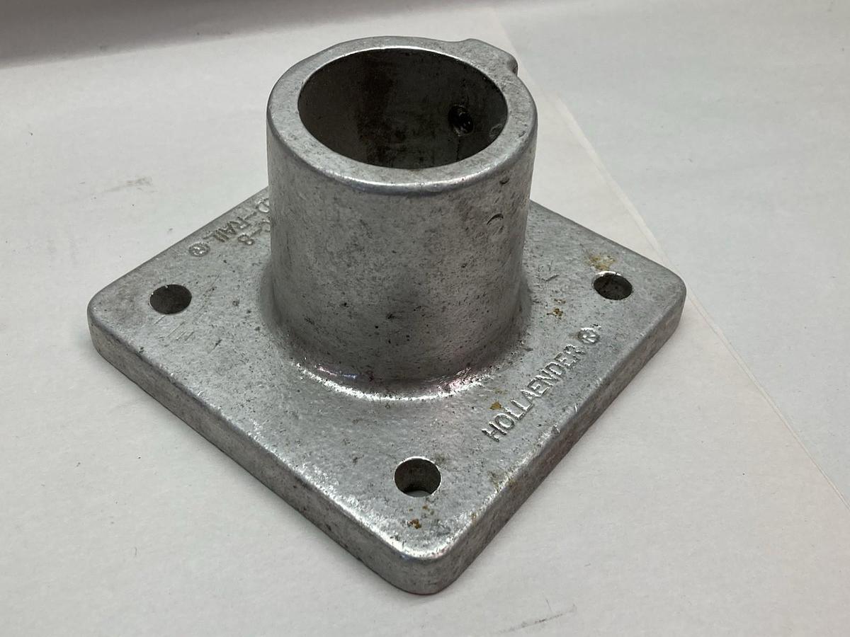 Used Hollaender,45SBC-8,Square Base Flange Speed-Rail Aluminum Magnesium 1-7/8" Rail