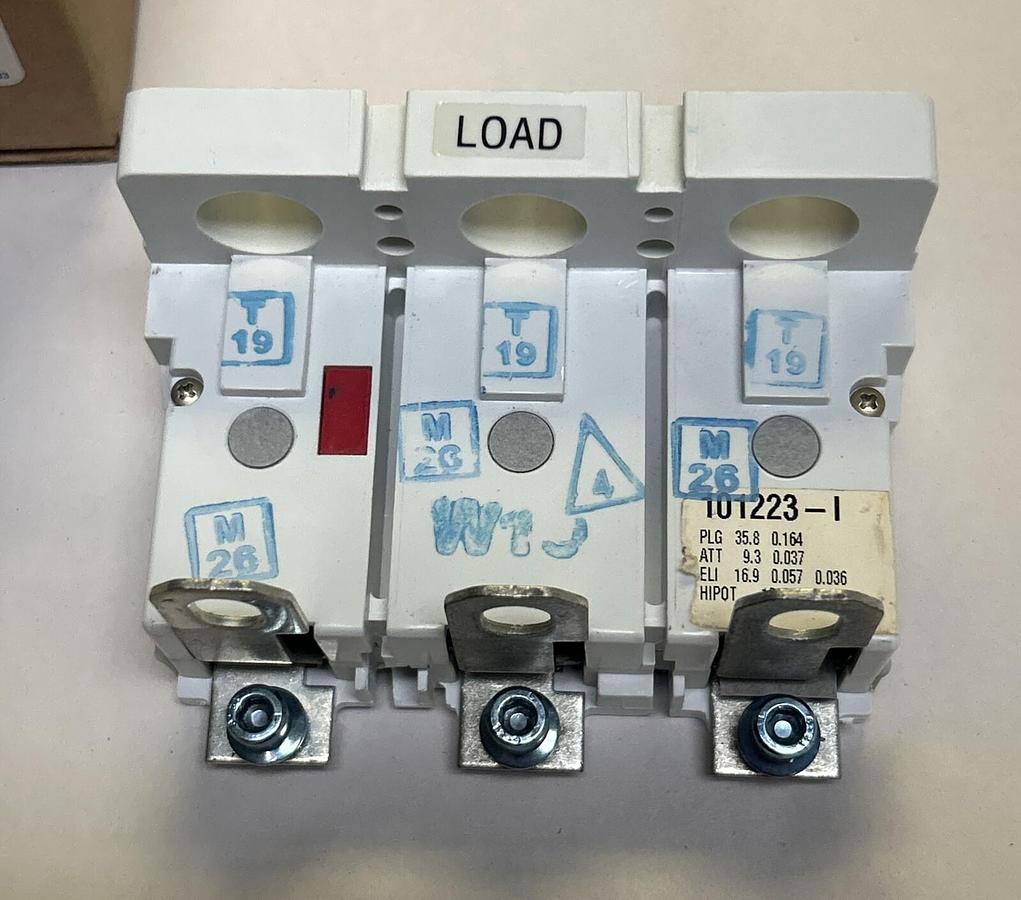 Used EATON,JT3125FA,THERMAL MAGNETIC TRIP UNIT 125A 3P NEW