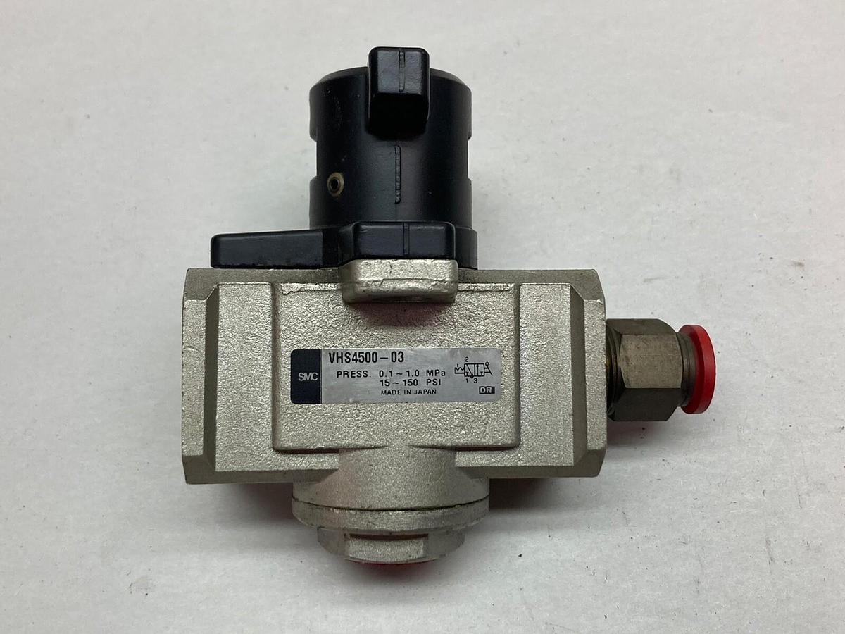 SMC,VHS4500-03,Pneumatic Valve 15-150 PSI