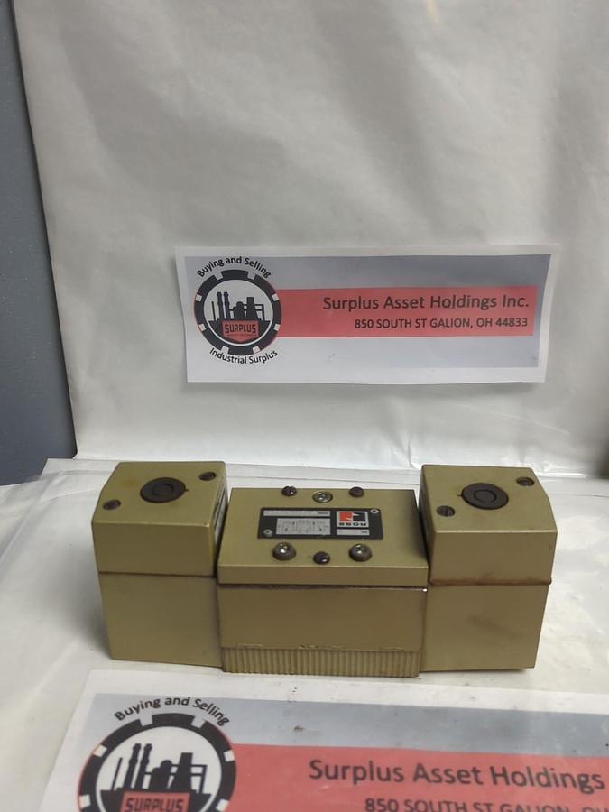 Used ROSS,W7077A3331,SOLENOID VALVE BAR 1-10 PRE-OWNED