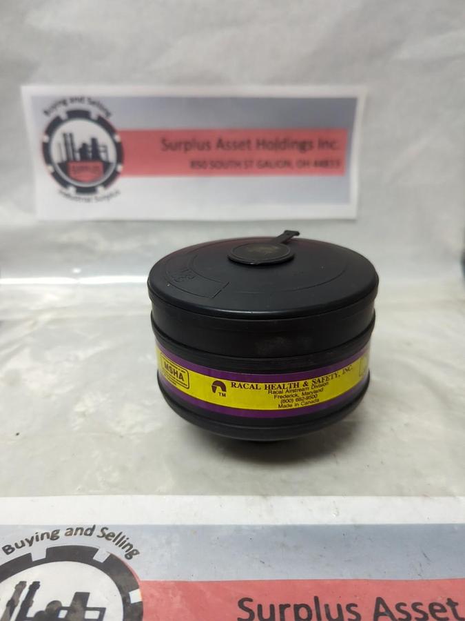 Used RACAL HEALTH & SAFETY,453-07-01,A1P3 CARTRIDGE EXPIRED 10/2003