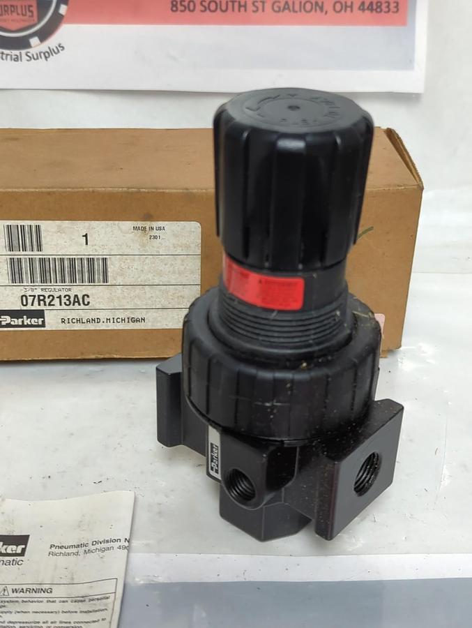 PARKER,07R213AC,3/8 INCH LUBRICATOR NOS