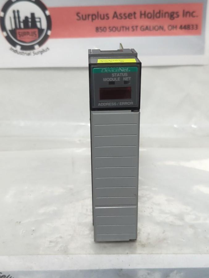 Used ALLEN BRADLEY,1747-SDN,SLC-500 DEVICE NET SCANNER MODULE PRE-OWNED