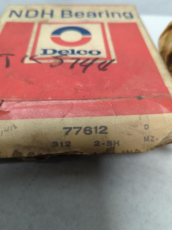 NEW DEPARTURE,77612,METAL SHIELDED BEARING NOS