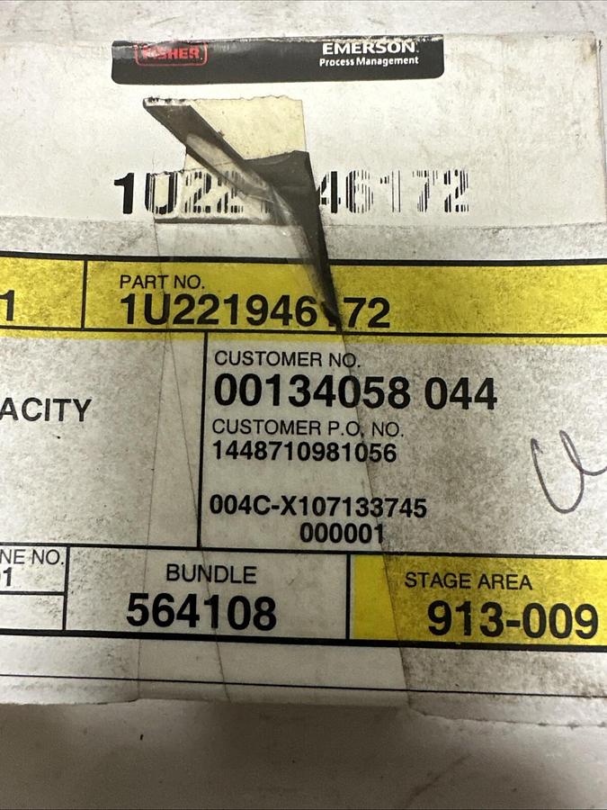 Used Fisher,1U221946172,Seat Ring 1-1/2 Full Capacity