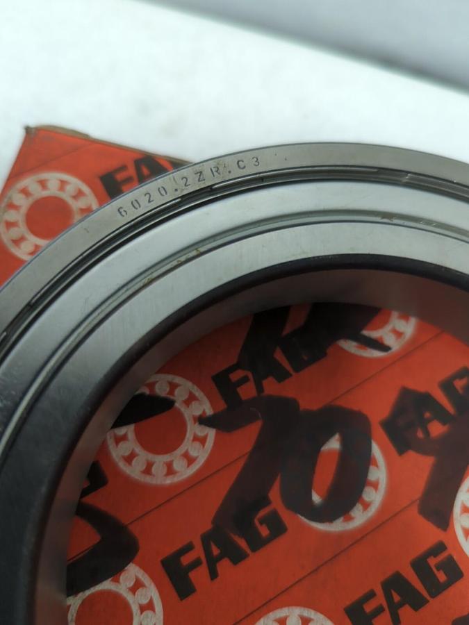 FAG,6020.2ZR.C3,DEEP GROOVE BALL BEARING NOS