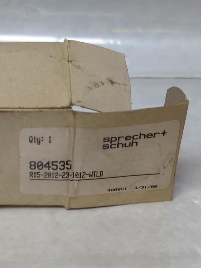 SPRECHERT+SCHUH,R15-2012-23-1012-WTLD,ELECTROMAGNETIC COIL/RELAY NOS