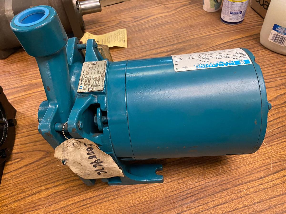 Used Ingersoll Dresser,1.25x1x5,Jet Pump Marathon 1.5Hp 3450RPM 208-230/460V Motor