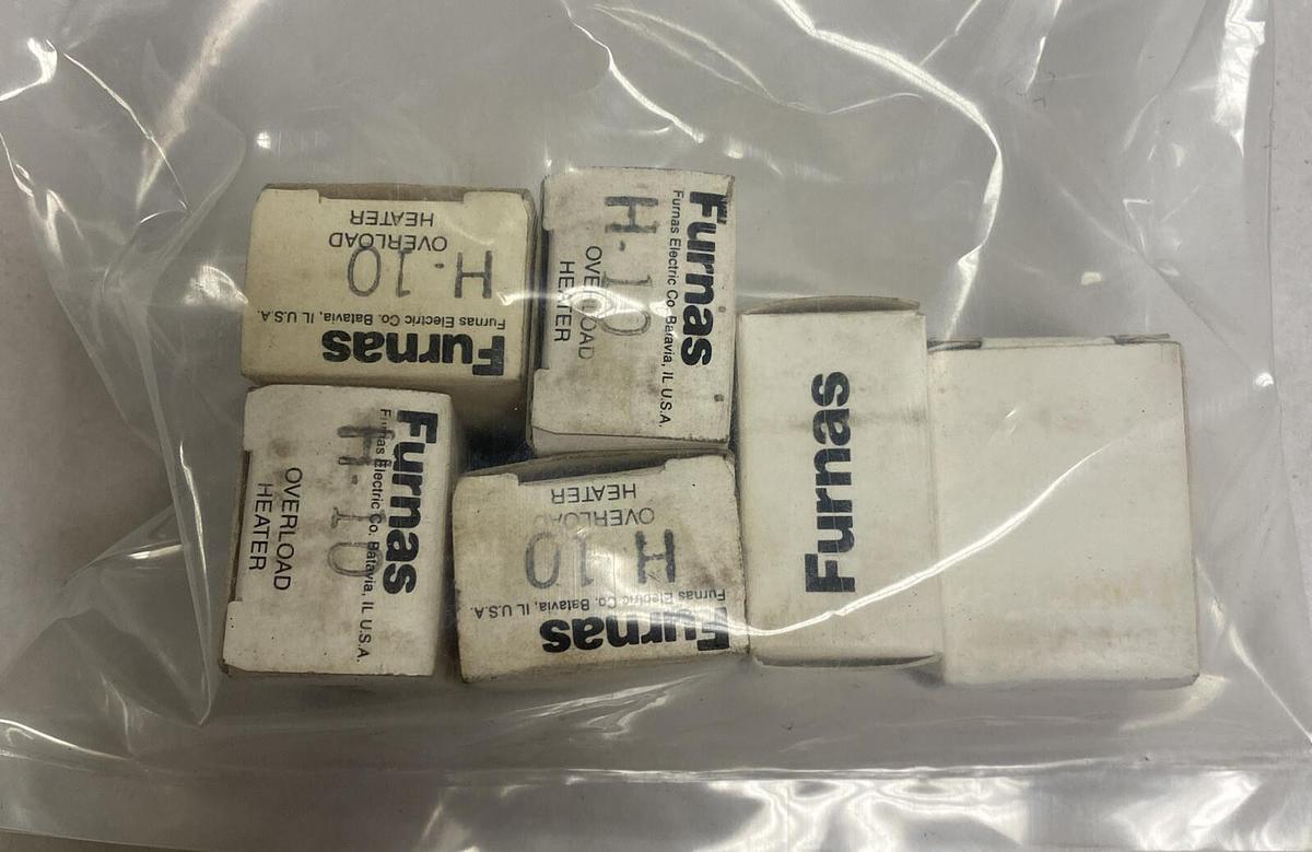 Furnas,H10,Heater Lot Of 6 NOS