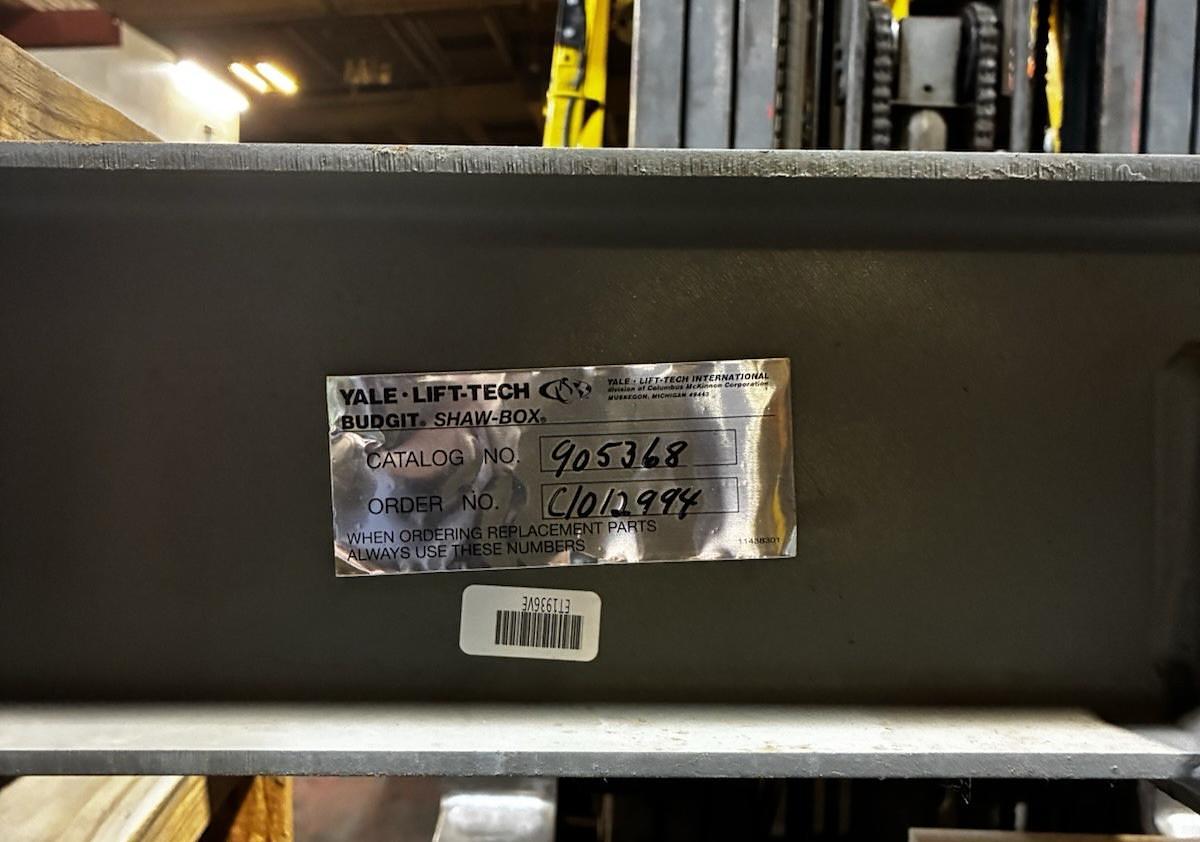 Used Yale Liftech,905368,3 ton Under Running End Trucks