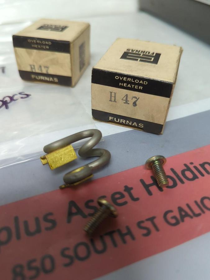 FURNAS,H47,OVERLOAD HEATER ELEMENT LOT OF 3 NOS
