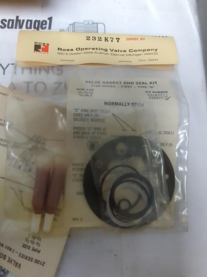 ROSS CONTROLS,250K77,SERVICE KIT NOS