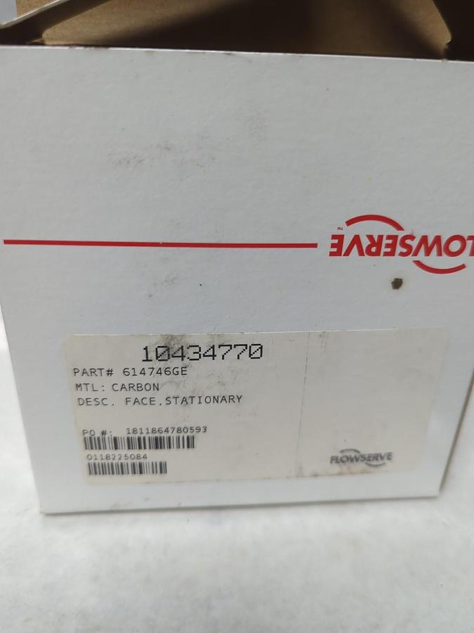FLOWSERVE,614746GE,CARBON MECHANICAL SEAL FACE NOS