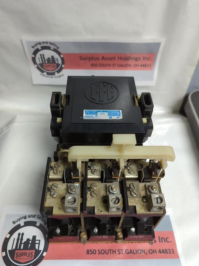 Used GOULD I-T-E,A203E,CONTACTOR 600VAC SIZE 3 PRE-OWNED