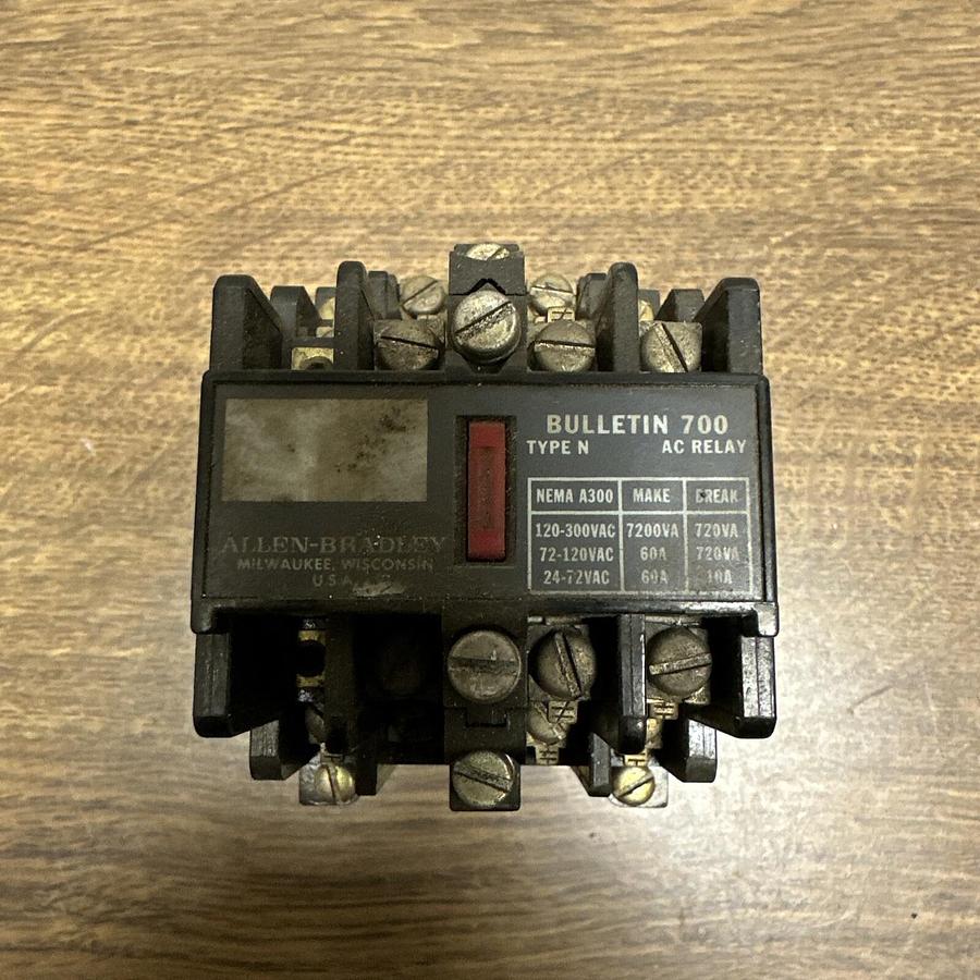 Used Allen Bradley,700-N800A1,Ser C Control Relay