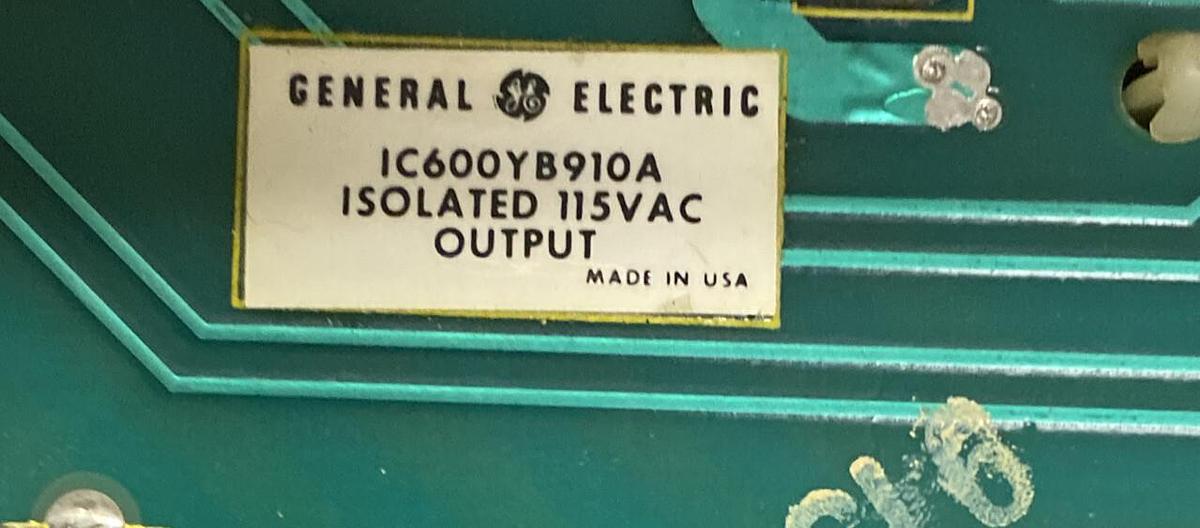 Used GE FANUC,IC600YB910A,ISOLATED OUTPUT MODULE REFURBISHED