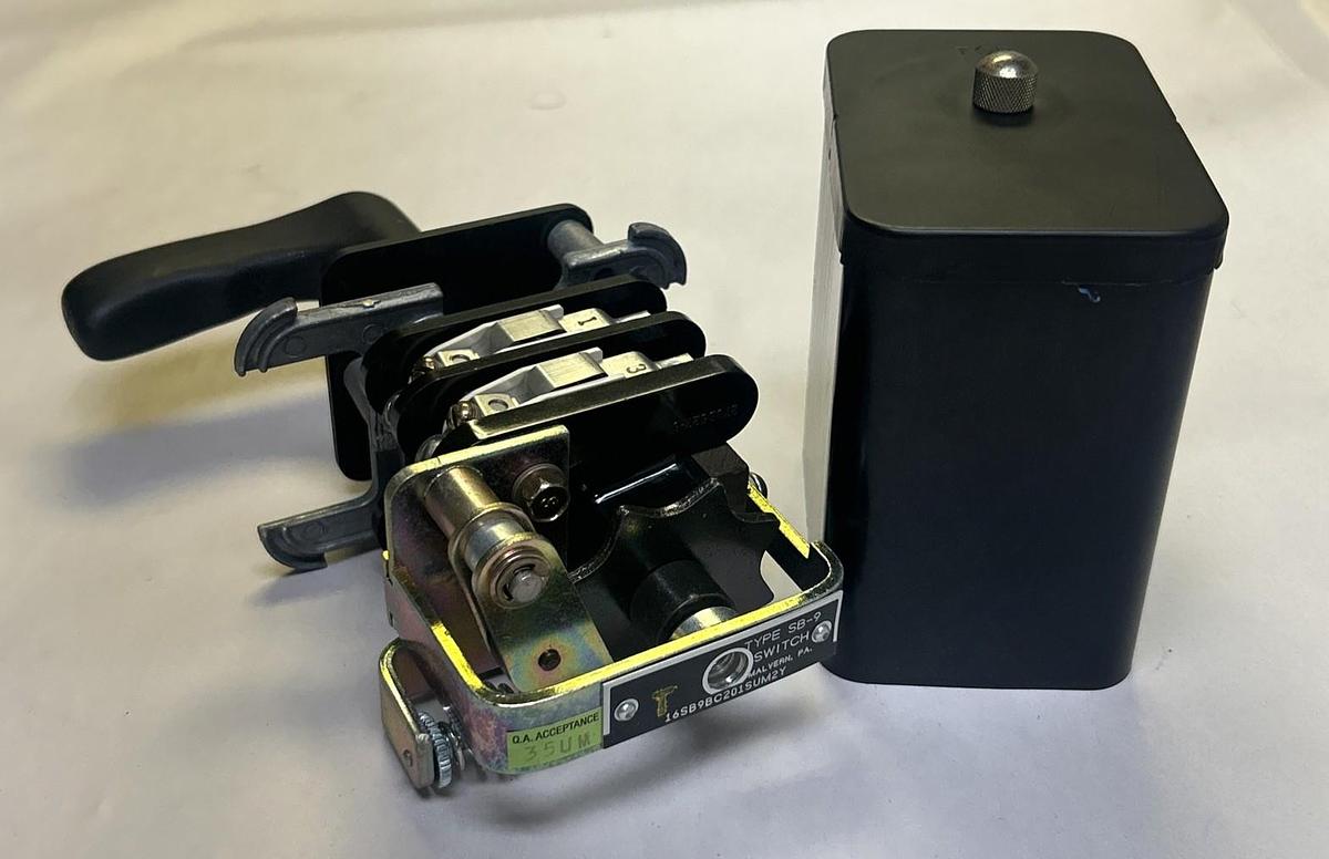 Used GE,16SB9BC201SUM2Y,ROTARY CAM SWITCH